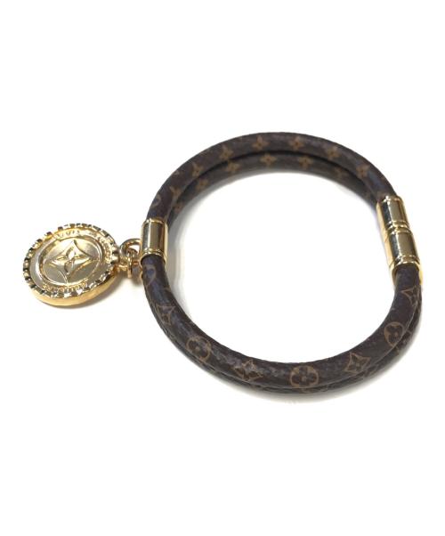 LOUIS VUITTON（ルイ ヴィトン）LOUIS VUITTON (ルイ ヴィトン) ブラスレ LV ロデオ ブラウン サイズ:表記なしの古着・服飾アイテム