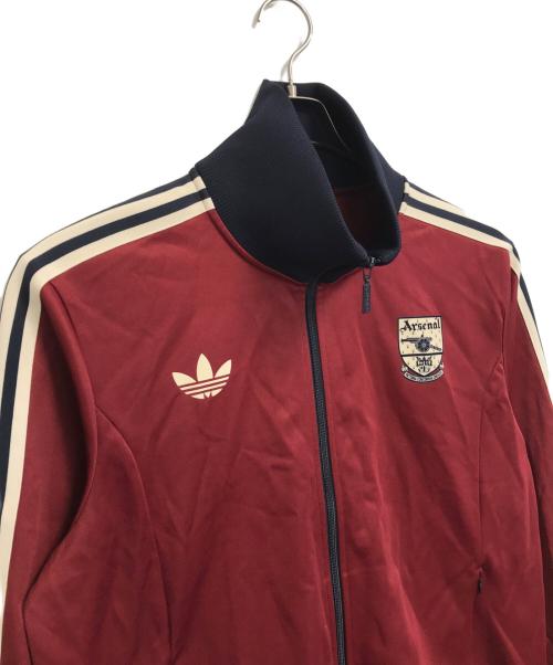 adidas（アディダス）adidas (アディダス) LIFESTYLER OGトラックトップ レッド サイズ:3XLの古着・服飾アイテム