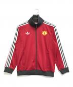 adidasアディダス）の古着「トラックジャケット」｜レッド