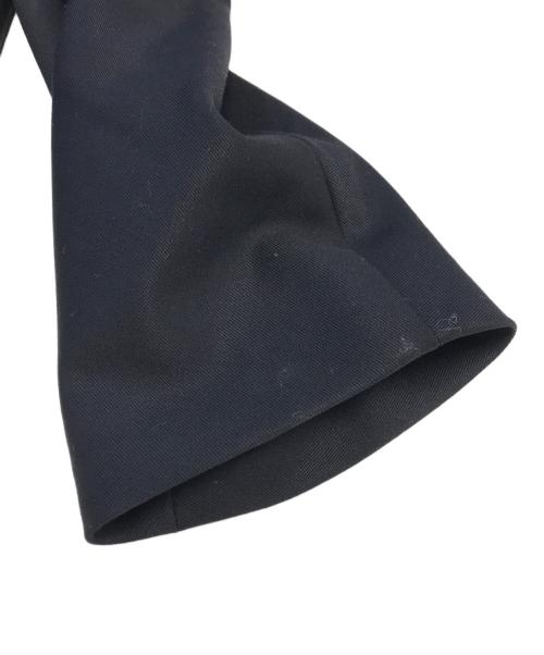 COMME des GARCONS GIRL（コムデギャルソンガール）COMME des GARCONS GIRL (コムデギャルソンガール) ウールギャバ丸襟ジャケット ブラック サイズ:XSの古着・服飾アイテム