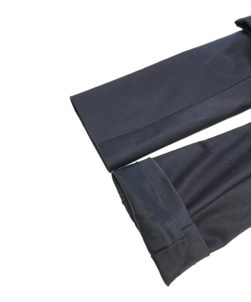 COMME des GARCONS GIRL（コムデギャルソンガール）COMME des GARCONS GIRL (コムデギャルソンガール) ウールギャバ丸襟ジャケット ブラック サイズ:XSの古着・服飾アイテム