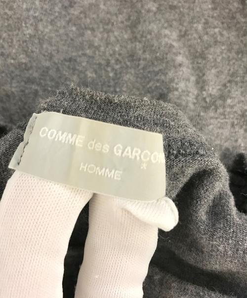 COMME des GARCONS HOMME（コムデギャルソン オム）COMME des GARCONS HOMME (コムデギャルソン オム) 90's長袖カットソー グレー サイズ:表記なしの古着・服飾アイテム