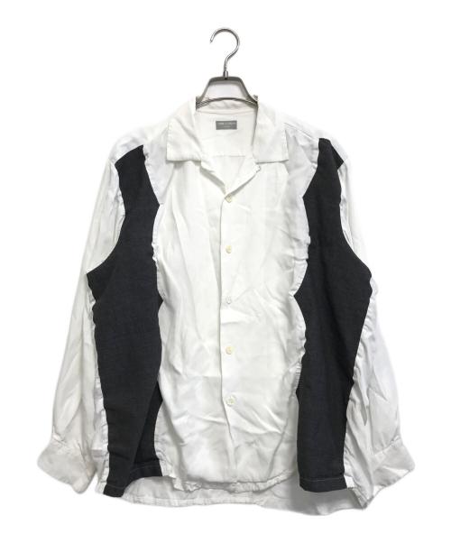 COMME des GARCONS HOMME（コムデギャルソン オム）COMME des GARCONS HOMME (コムデギャルソン オム) 90's切替シャツ ホワイト サイズ:不明の古着・服飾アイテム
