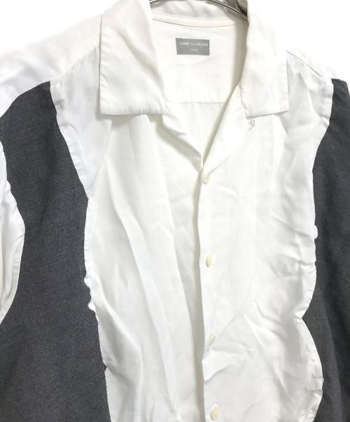 COMME des GARCONS HOMME（コムデギャルソン オム）COMME des GARCONS HOMME (コムデギャルソン オム) 90's切替シャツ ホワイト サイズ:不明の古着・服飾アイテム