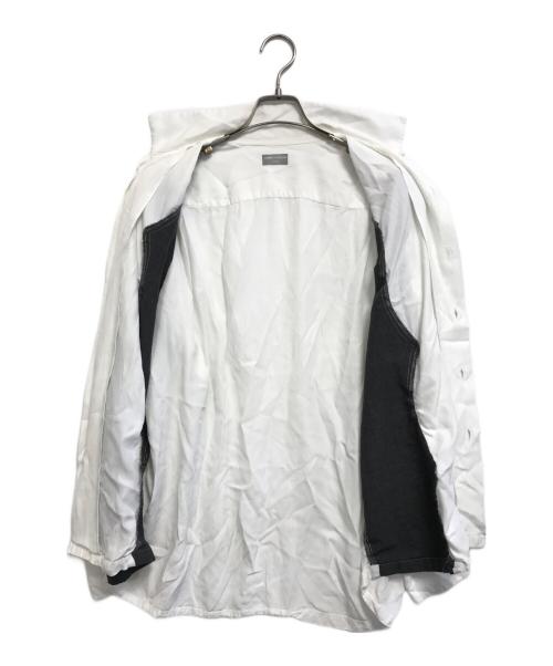 COMME des GARCONS HOMME（コムデギャルソン オム）COMME des GARCONS HOMME (コムデギャルソン オム) 90's切替シャツ ホワイト サイズ:不明の古着・服飾アイテム