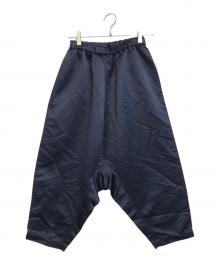 COMME des GARCONS GIRL（コムデギャルソンガール）の古着「サテンサルエルパンツ」｜ブルー