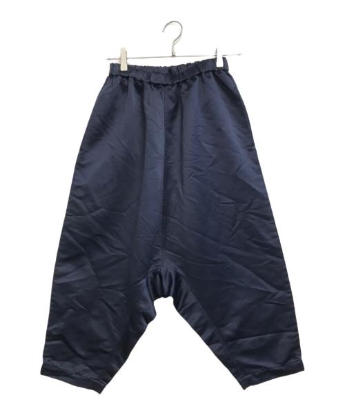 COMME des GARCONS GIRL（コムデギャルソンガール）COMME des GARCONS GIRL (コムデギャルソンガール) サテンサルエルパンツ ブルー サイズ:Sの古着・服飾アイテム