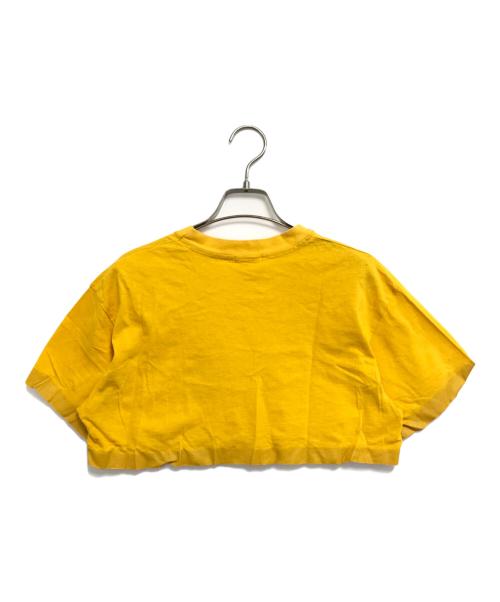 COMME des GARCONS（コムデギャルソン）COMME des GARCONS (コムデギャルソン) 90’sクロップドTシャツ イエロー サイズ:表記なしの古着・服飾アイテム