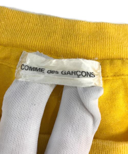 COMME des GARCONS（コムデギャルソン）COMME des GARCONS (コムデギャルソン) 90’sクロップドTシャツ イエロー サイズ:表記なしの古着・服飾アイテム