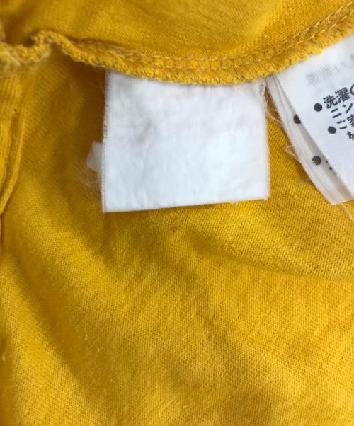 COMME des GARCONS（コムデギャルソン）COMME des GARCONS (コムデギャルソン) 90’sクロップドTシャツ イエロー サイズ:表記なしの古着・服飾アイテム