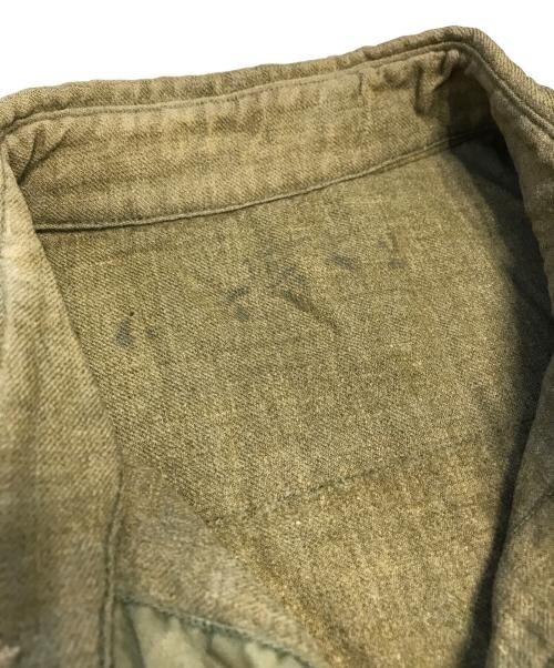 VINTAGE MILITARY（ヴィンテージ ミリタリー）VINTAGE MILITARY (ヴィンテージ ミリタリー) US ARMY ユーティリティーシャツ カーキ サイズ:表記なしの古着・服飾アイテム