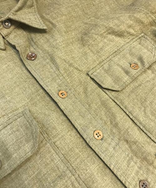 VINTAGE MILITARY（ヴィンテージ ミリタリー）VINTAGE MILITARY (ヴィンテージ ミリタリー) US ARMY ユーティリティーシャツ カーキ サイズ:表記なしの古着・服飾アイテム