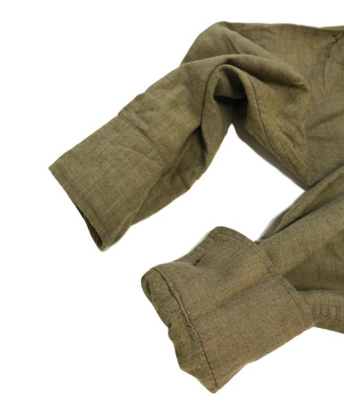 VINTAGE MILITARY（ヴィンテージ ミリタリー）VINTAGE MILITARY (ヴィンテージ ミリタリー) US ARMY ユーティリティーシャツ カーキ サイズ:表記なしの古着・服飾アイテム