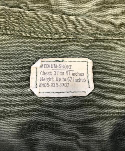 VINTAGE MILITARY（ヴィンテージ ミリタリー）VINTAGE MILITARY (ヴィンテージ ミリタリー) US ARMY ジャングルファティーグジャケット カーキ サイズ:M-Sの古着・服飾アイテム