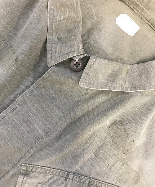 VINTAGE MILITARY（ヴィンテージ ミリタリー）VINTAGE MILITARY (ヴィンテージ ミリタリー) US ARMY ジャングルファティーグジャケット カーキ サイズ:M-Sの古着・服飾アイテム