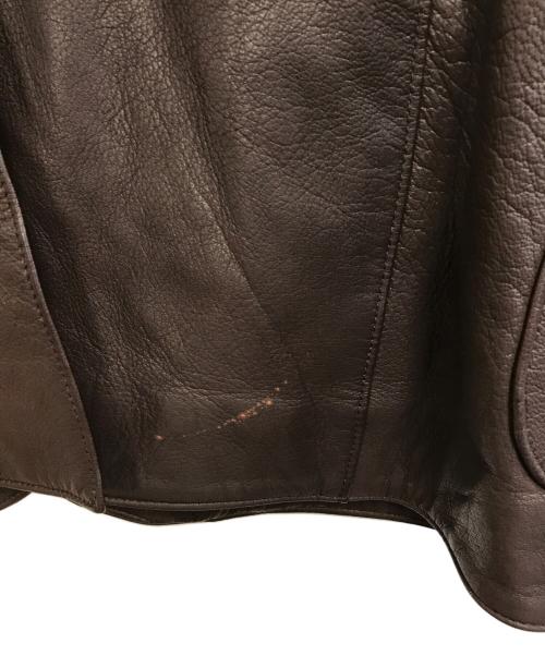 Engineered Garments（エンジニアドガーメンツ）Engineered Garments (エンジニアードガーメンツ) Golden Bear (ゴールデンベア) ラムレザーカーコート ブラウン サイズ:42の古着・服飾アイテム