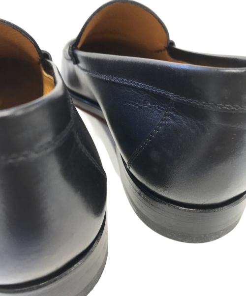 HERMES（エルメス）HERMES (エルメス) セリエコインローファー ブラック サイズ:40の古着・服飾アイテム