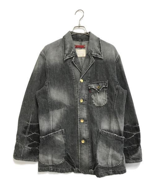 LEVI'S（リーバイス）LEVI'S (リーバイス) デニムカバーオール グレー サイズ:Lの古着・服飾アイテム
