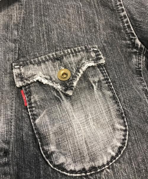 LEVI'S（リーバイス）LEVI'S (リーバイス) デニムカバーオール グレー サイズ:Lの古着・服飾アイテム