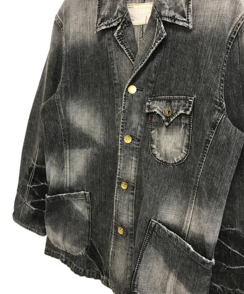 LEVI'S（リーバイス）LEVI'S (リーバイス) デニムカバーオール グレー サイズ:Lの古着・服飾アイテム