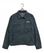 AFTERBASEアフターベース）の古着「コーデュロイジャケット」｜スカイブルー