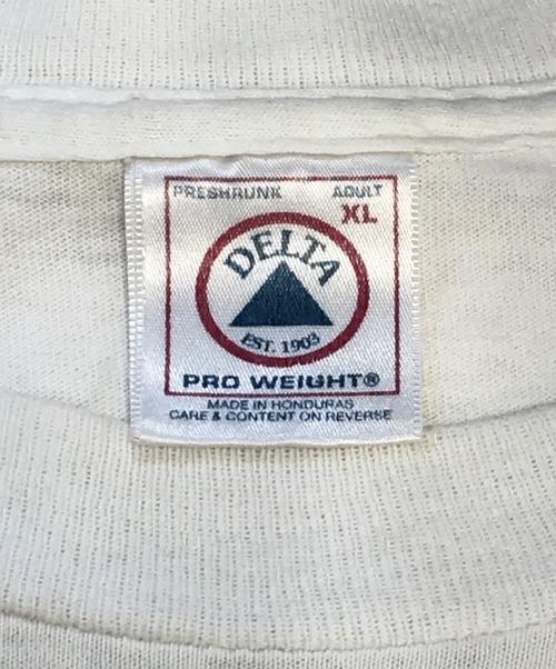 DELTA（デルタ）DELTA (デルタ) フェスTシャツ ホワイト サイズ:XLの古着・服飾アイテム