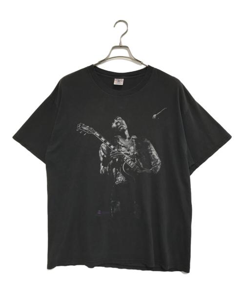 バンドTシャツ（バンドTシャツ）バンドTシャツ (バンドTシャツ) 90s JAMES MARSHALL HENDRIX(ジミ・ヘンドリックス) アーティストTシャツ ブラック サイズ:XLの古着・服飾アイテム