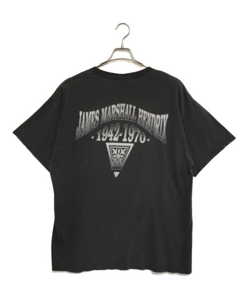 バンドTシャツ（バンドTシャツ）バンドTシャツ (バンドTシャツ) 90s JAMES MARSHALL HENDRIX(ジミ・ヘンドリックス) アーティストTシャツ ブラック サイズ:XLの古着・服飾アイテム