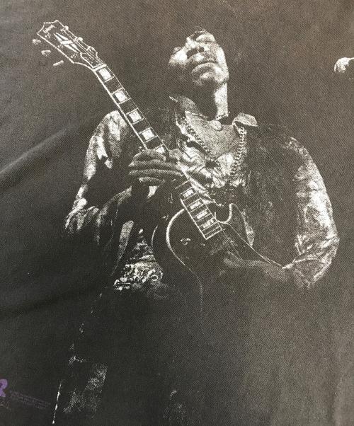 バンドTシャツ（バンドTシャツ）バンドTシャツ (バンドTシャツ) 90s JAMES MARSHALL HENDRIX(ジミ・ヘンドリックス) アーティストTシャツ ブラック サイズ:XLの古着・服飾アイテム