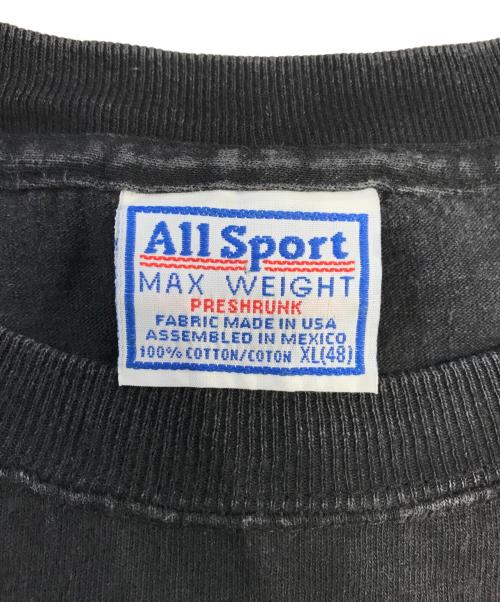 キャラクターTシャツ（キャラクターTシャツ）キャラクターTシャツ (キャラクターTシャツ) 90s THE MUPPET SHOW(ザ・マペット・ショー) キャラクターTシャツ ブラック サイズ:XLの古着・服飾アイテム