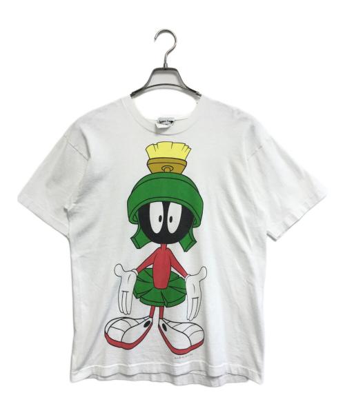 キャラクターTシャツ（キャラクターTシャツ）キャラクターTシャツ (キャラクターTシャツ) 90s LOONEY TUNES(ルーニー・テューンズ) キャラクターTシャツ ホワイト サイズ:Freeの古着・服飾アイテム