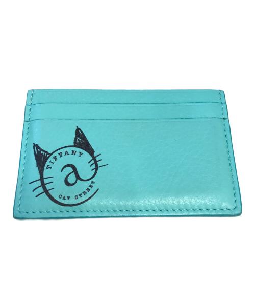 TIFFANY & Co.（ティファニー）TIFFANY & Co. (ティファニー) カードケース スカイブルー サイズ:表記なしの古着・服飾アイテム