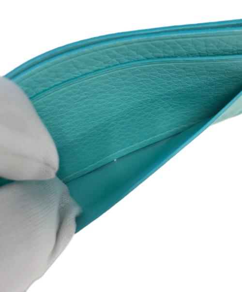 TIFFANY & Co.（ティファニー）TIFFANY & Co. (ティファニー) カードケース スカイブルー サイズ:表記なしの古着・服飾アイテム