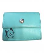 TIFFANY & Co.ティファニー）の古着「3つ折り財布」｜スカイブルー