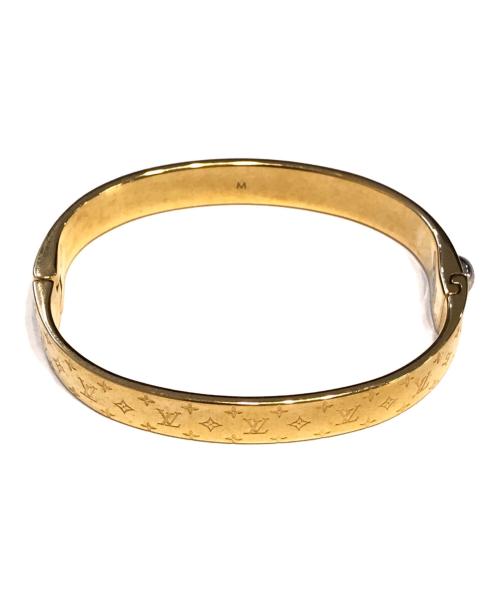 LOUIS VUITTON（ルイ ヴィトン）LOUIS VUITTON (ルイ ヴィトン) バングル ゴールド サイズ:Mの古着・服飾アイテム