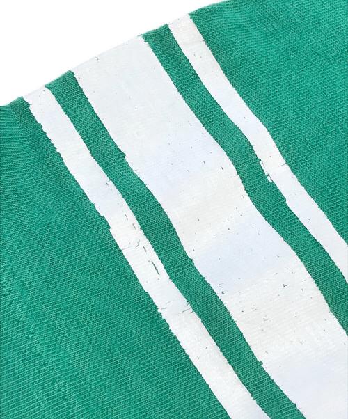 Champion（チャンピオン）Champion (チャンピオン) フットボールTシャツ グリーン サイズ:SMALLの古着・服飾アイテム