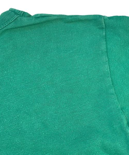 Champion（チャンピオン）Champion (チャンピオン) フットボールTシャツ グリーン サイズ:SMALLの古着・服飾アイテム