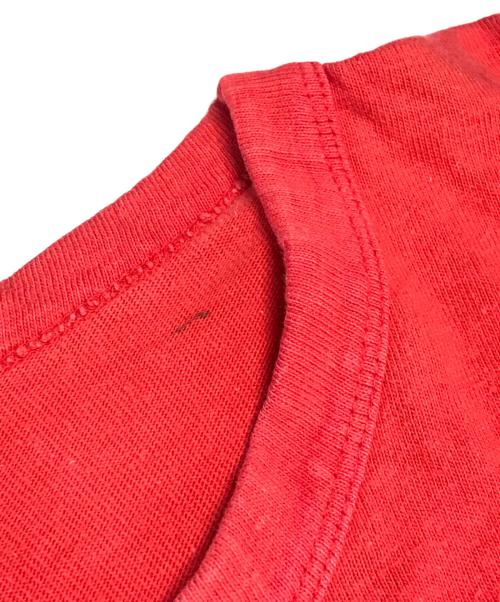 Champion（チャンピオン）Champion (チャンピオン) ナンバリングフットボールTシャツ レッド サイズ:Ｌの古着・服飾アイテム