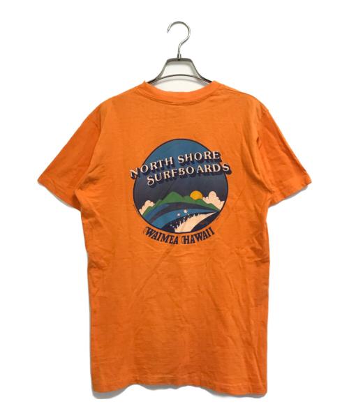 Hanes（ヘインズ）Hanes (ヘインズ) サーフTシャツ オレンジ サイズ:Mの古着・服飾アイテム
