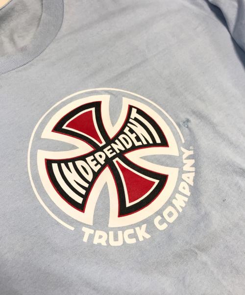 INDEPENDENT（インディペンデント）INDEPENDENT (インディペンデント) スケートTシャツ スカイブルー サイズ:Lの古着・服飾アイテム