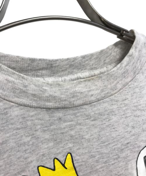 キャラクターTシャツ（キャラクターTシャツ）キャラクターTシャツ (キャラクターTシャツ) 90s simpsons(シンプソンズ) キャラクターTシャツ グレー サイズ:表記なしの古着・服飾アイテム