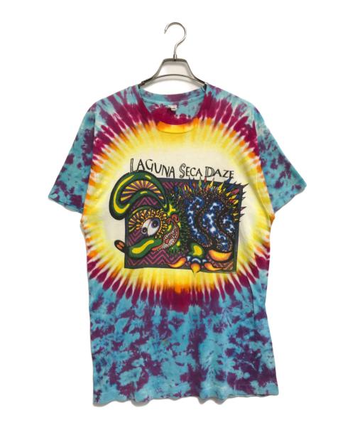 FRUIT OF THE LOOM（フルーツオブザルーム）FRUIT OF THE LOOM (フルーツオブザルーム) ダイダイ染Tシャツ マルチカラー サイズ:XLの古着・服飾アイテム