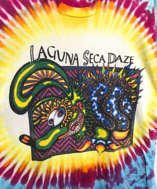 FRUIT OF THE LOOM（フルーツオブザルーム）FRUIT OF THE LOOM (フルーツオブザルーム) ダイダイ染Tシャツ マルチカラー サイズ:XLの古着・服飾アイテム