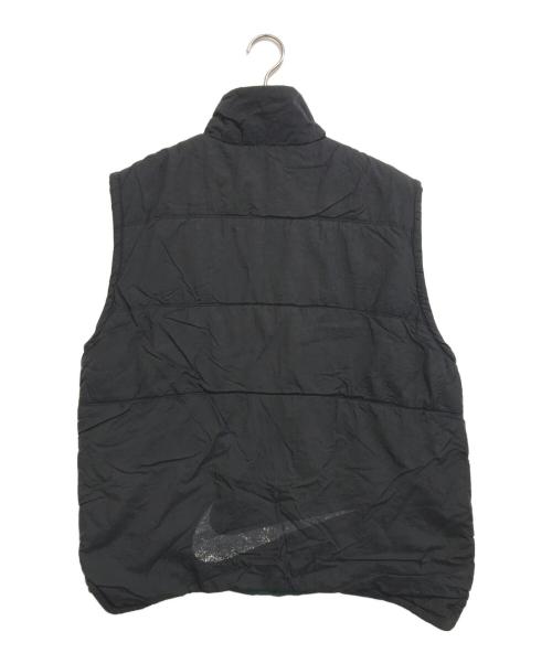 NIKE（ナイキ）NIKE (ナイキ) 中綿ベスト ブラック サイズ:Lの古着・服飾アイテム