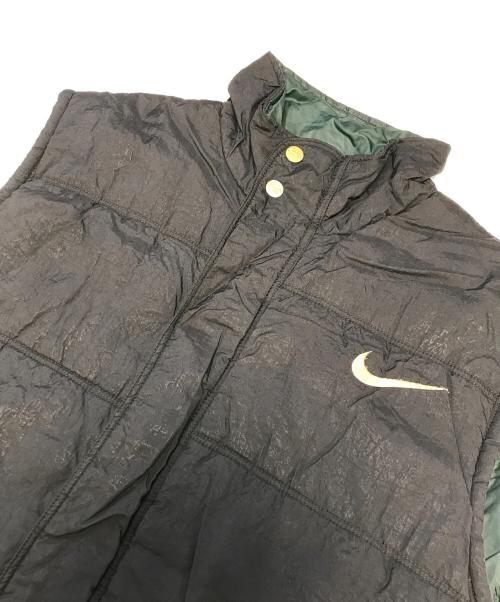 NIKE（ナイキ）NIKE (ナイキ) 中綿ベスト ブラック サイズ:Lの古着・服飾アイテム
