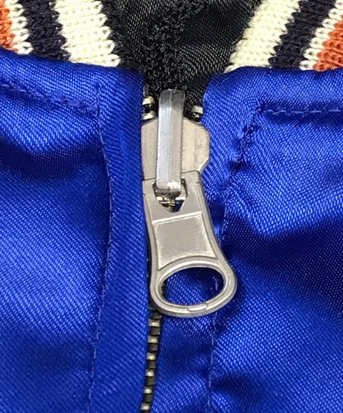 Peaked Yellow（ピークドイエロー）Peaked Yellow (ピークドイエロー) スカジャン ブルー サイズ:38の古着・服飾アイテム