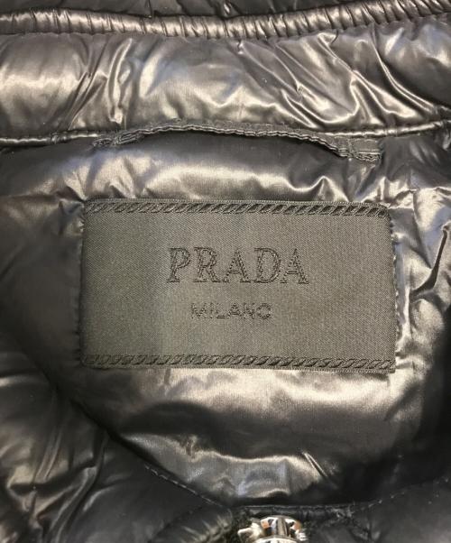 PRADA（プラダ）PRADA (プラダ) ダウンジャケット ブラック サイズ:52の古着・服飾アイテム