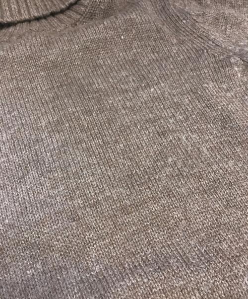 DE BONNE FACTURE（デ ボン ファクチュール）DE BONNE FACTURE (デ ボン ファクチュール) タートルネックニット ブラウン サイズ:表記なしの古着・服飾アイテム