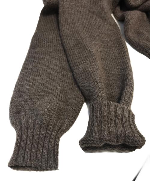 DE BONNE FACTURE（デ ボン ファクチュール）DE BONNE FACTURE (デ ボン ファクチュール) タートルネックニット ブラウン サイズ:表記なしの古着・服飾アイテム