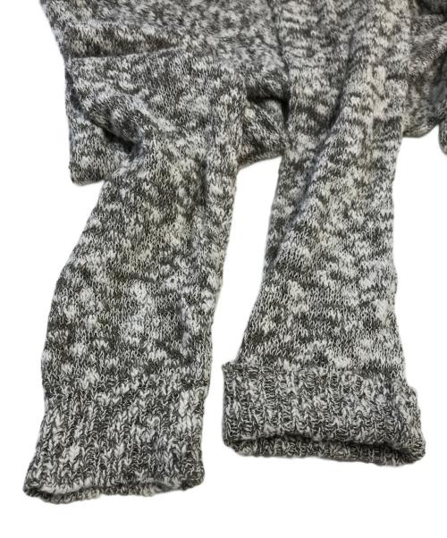 agnes b homme（アニエスベーオム）agnes b homme (アニエスベーオム) リネン混カーディガン グレー サイズ:表記なしの古着・服飾アイテム